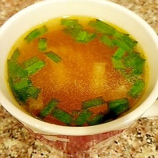 大根ともやしの中華スープ